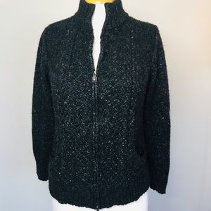 Royal Robbons zip cardigan size x-large great
